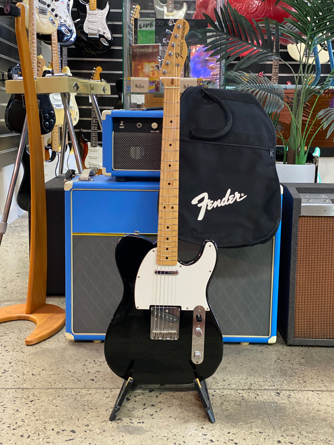 Fender CIJ 2006-08 TL-71 Telecaster Guitar w/bag | Black ***pre loved***