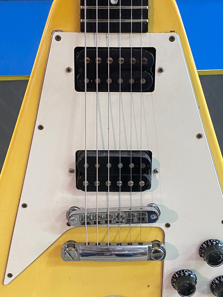 Gibson USA 1998 '67 Reissue Flying V w/case | White  ***pre loved***