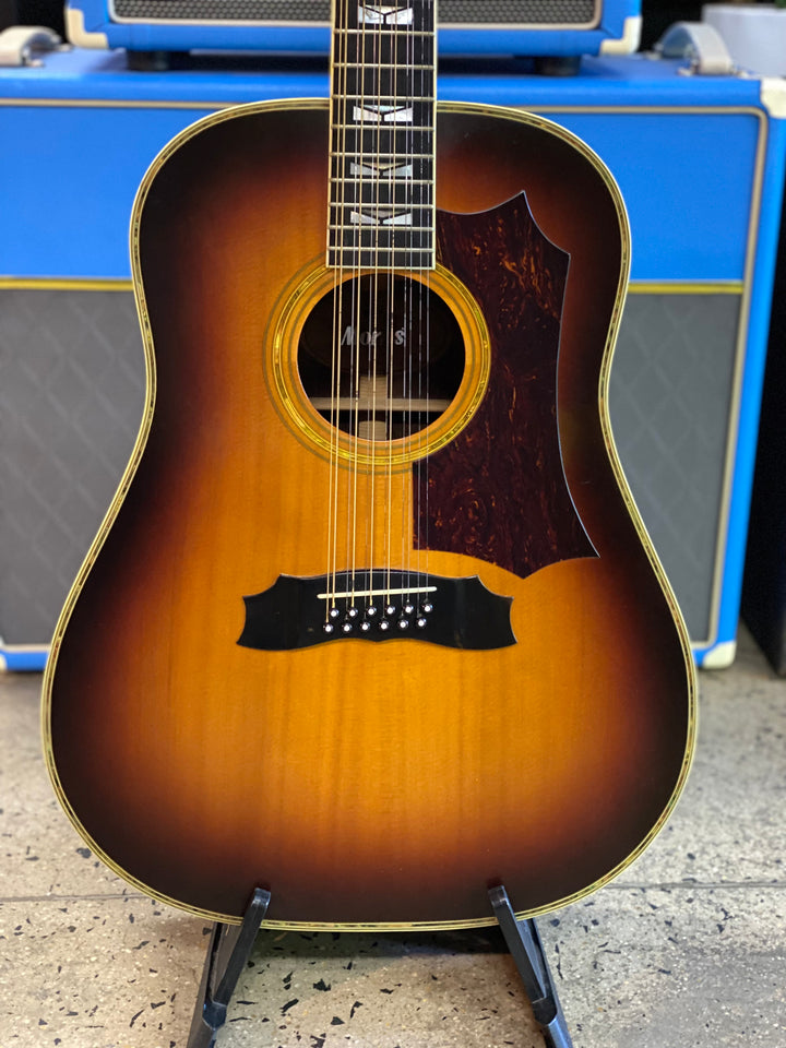 Morris MIJ MGB100-12 12 String Acoustic wcase | Sunburst ***pre loved***