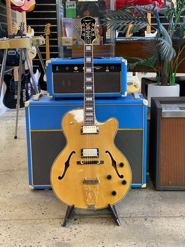 Epiphone MIK 1990 Emperor Joe Pass  *modded w/case | Natural ***pre loved***