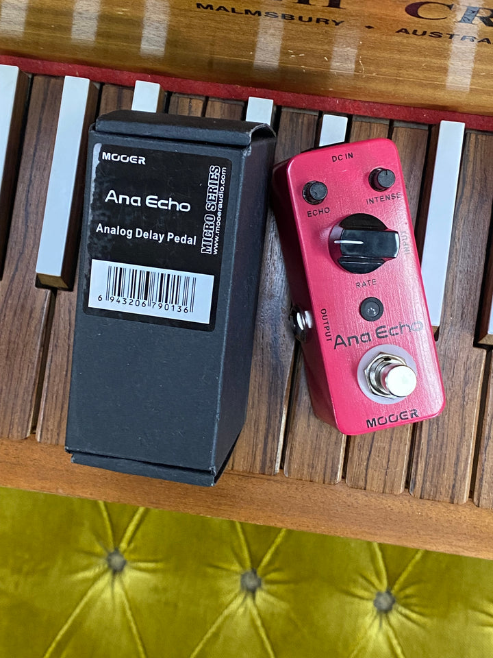 Mooer Ana Echo Analog Delay Pedal w/box ***pre loved***