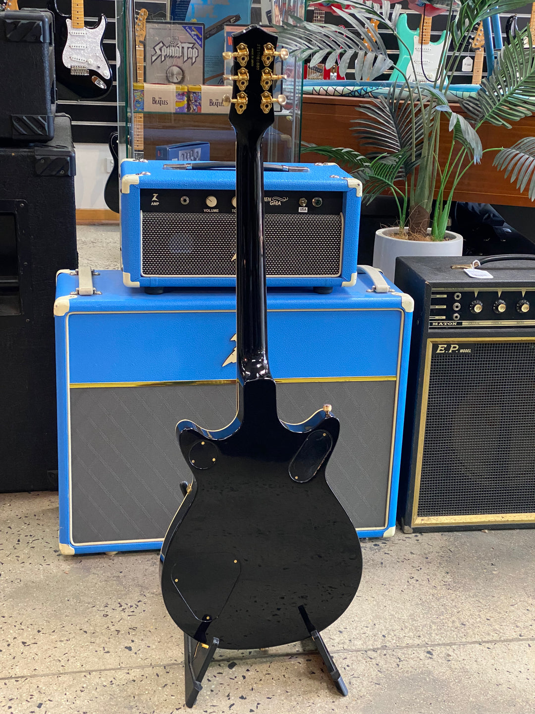 Gretsch Guitars 2017 G6131T-62 VS Jet w/case | Firebird Red **Pre Loved**