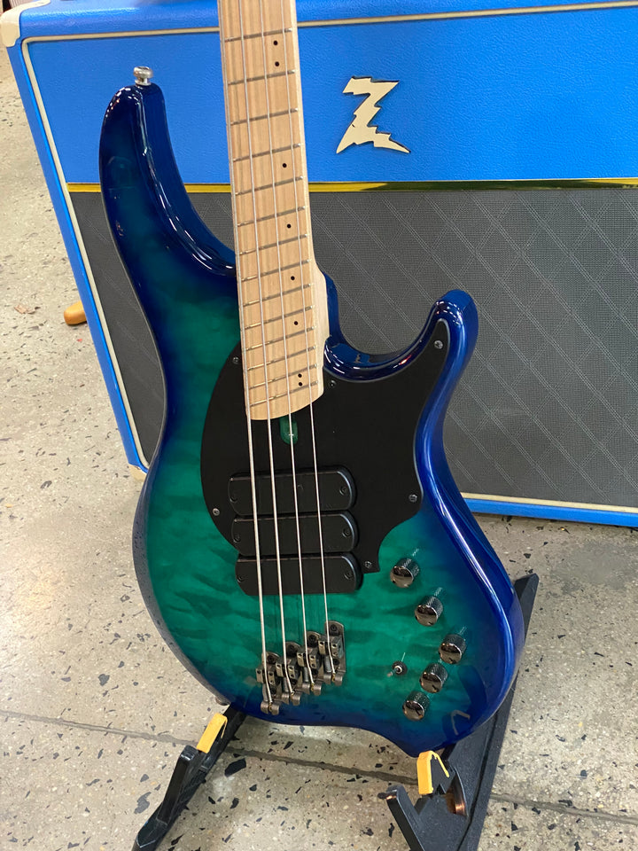 Dingwall Combustion 4 Electric Bass w/case | Whalepool Burst ***pre loved***