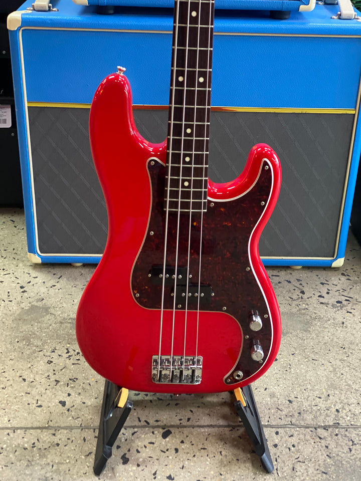 Fender MIJ Hybrid II P Bass 2021 Red W/bag ***Pre Loved***