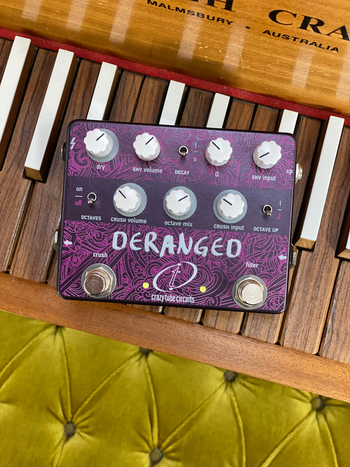 Crazy Tube Circuits Deranged filter - Fuzz Pedal ***pre loved***