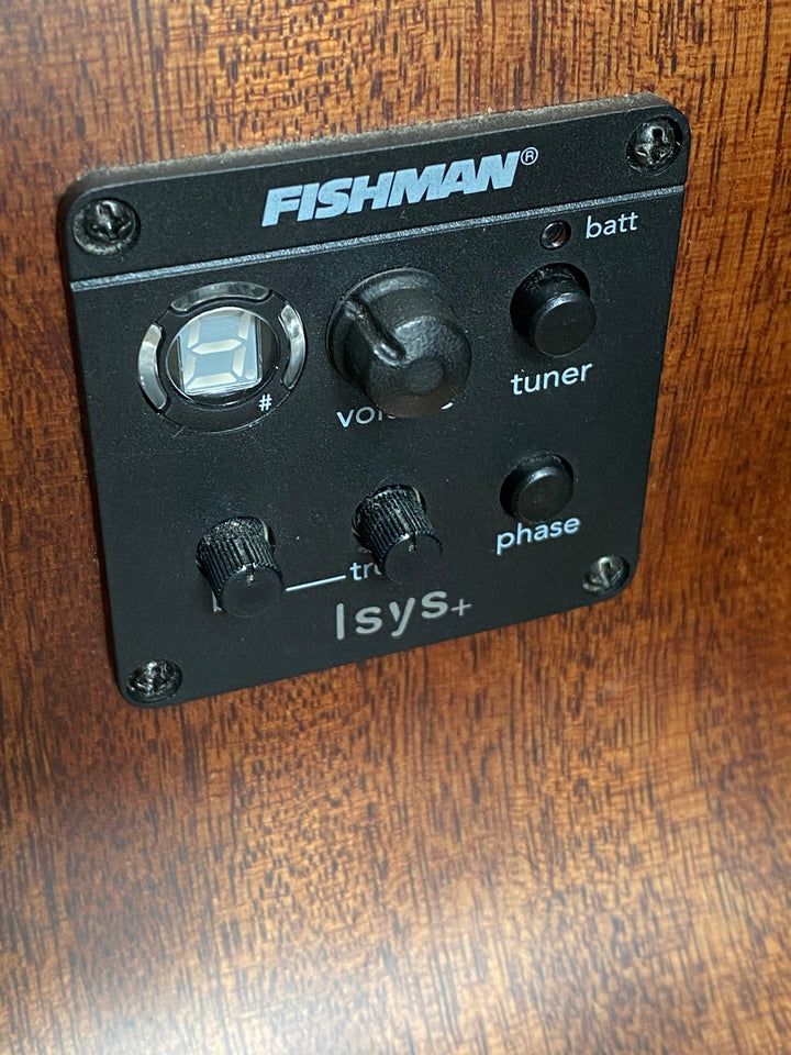 Cort CJ1F NS Jumbo Acoustic Electric Guitar W/case ***Pre Loved***