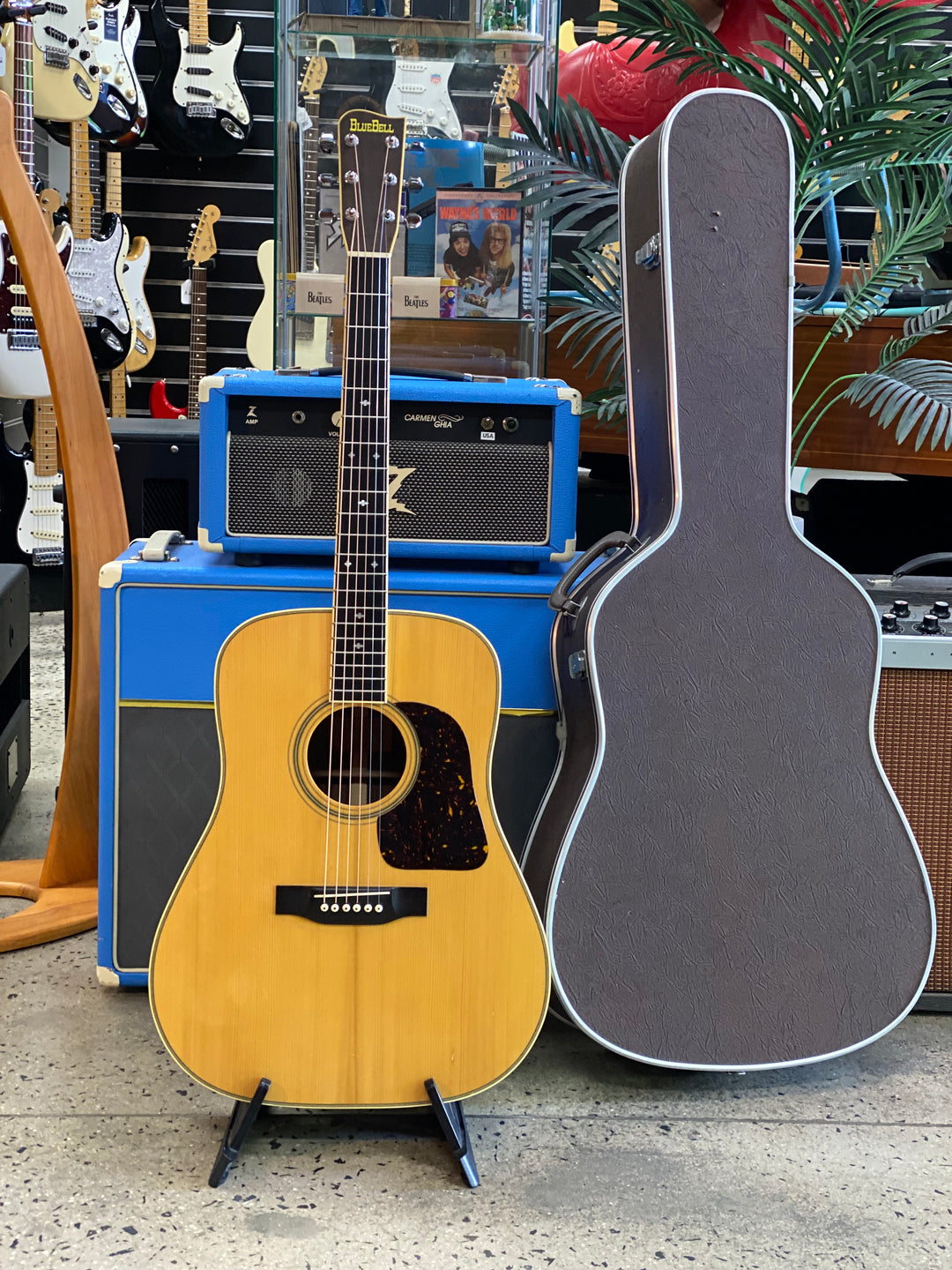 Blue Bell by Tama W500 Acoustic wcase | Natural ***pre loved***