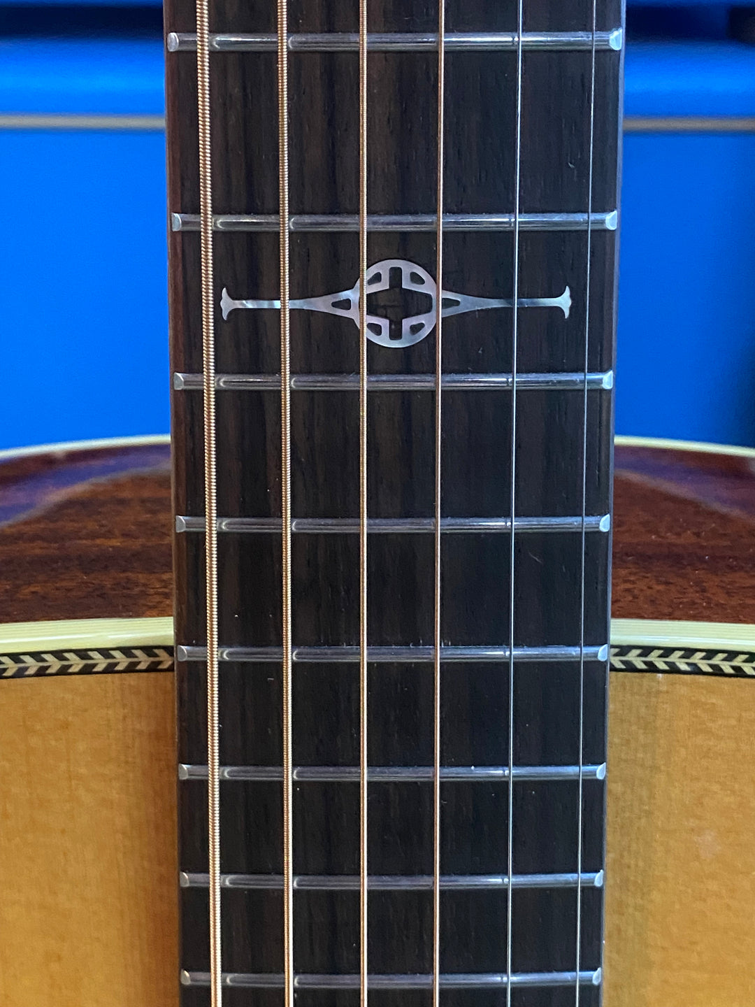 Alvarez MD60E Herringbone Dreadnought w/pickup w/bag ***pre loved***