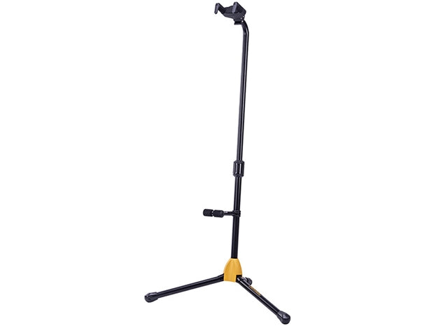 Hercules GS412BPLUS:Auto Grab Single Guitar Std w/ rest