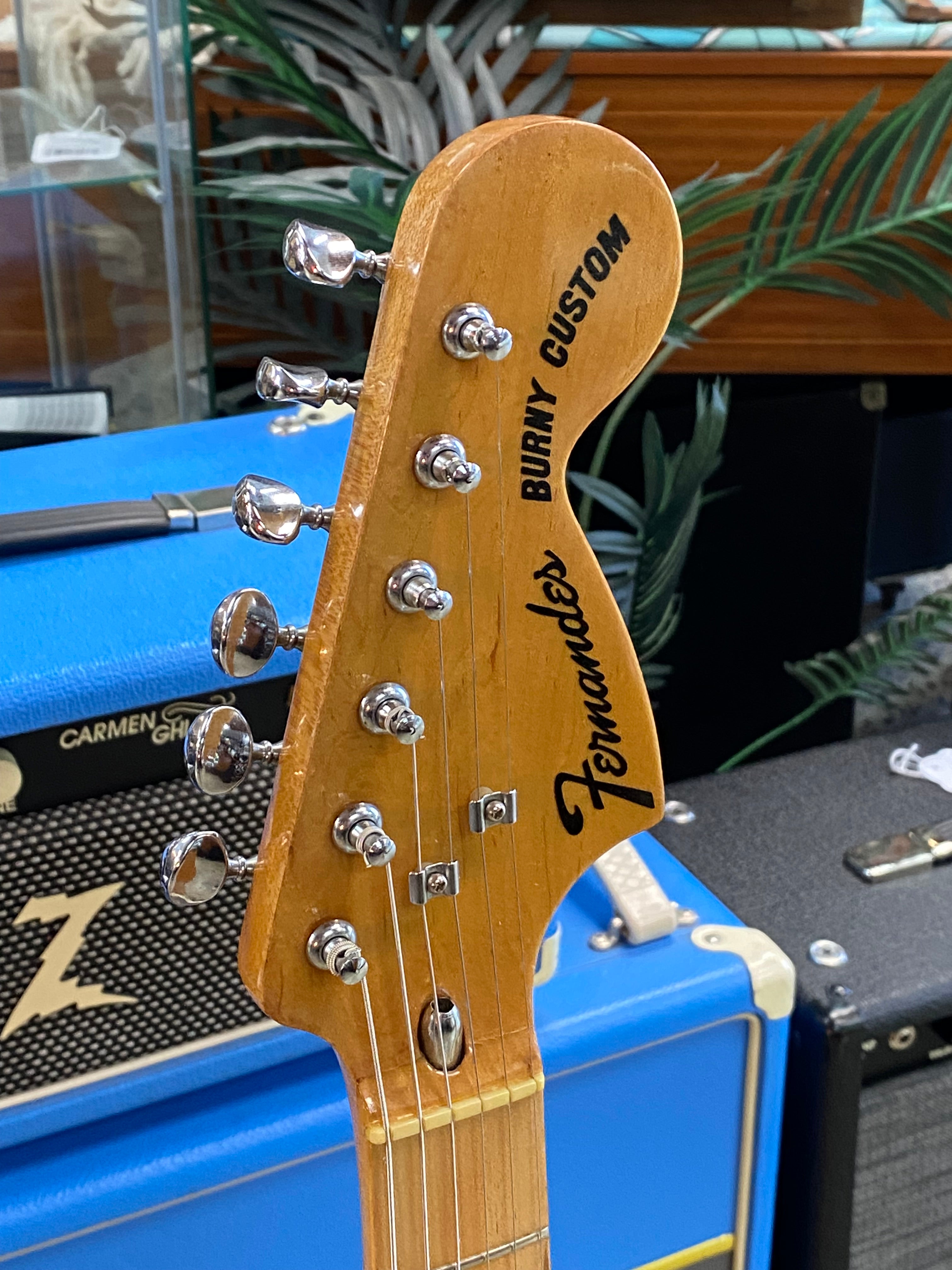 Fernandes Burny Custom '75 Vintage MIJ Strat w/bag | White