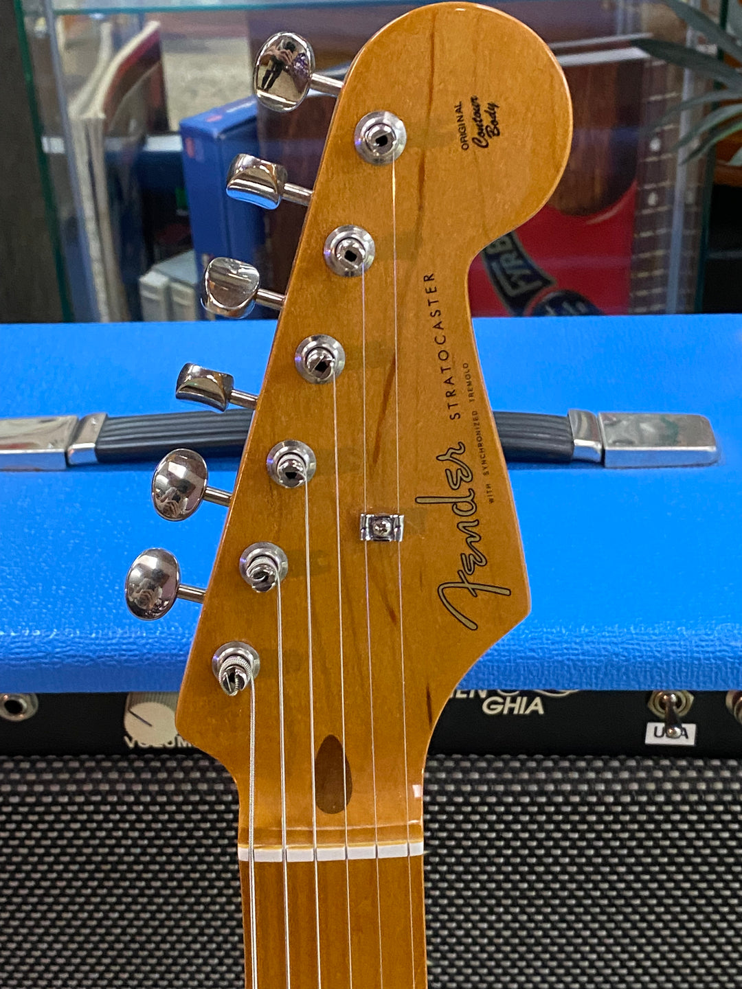 Fender 2022 Vintera 50s Strat *modded* w/bag | Sea Foam Green