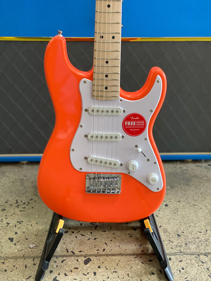 Squier FSR Mini Strat | Tahitian Coral