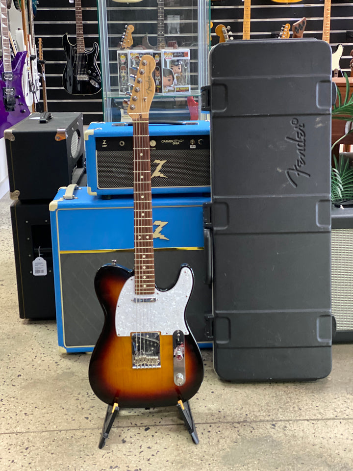 Fender 2008 American Standard Telecaster 3TSB White Pearl guard w/case ***Pre loved***