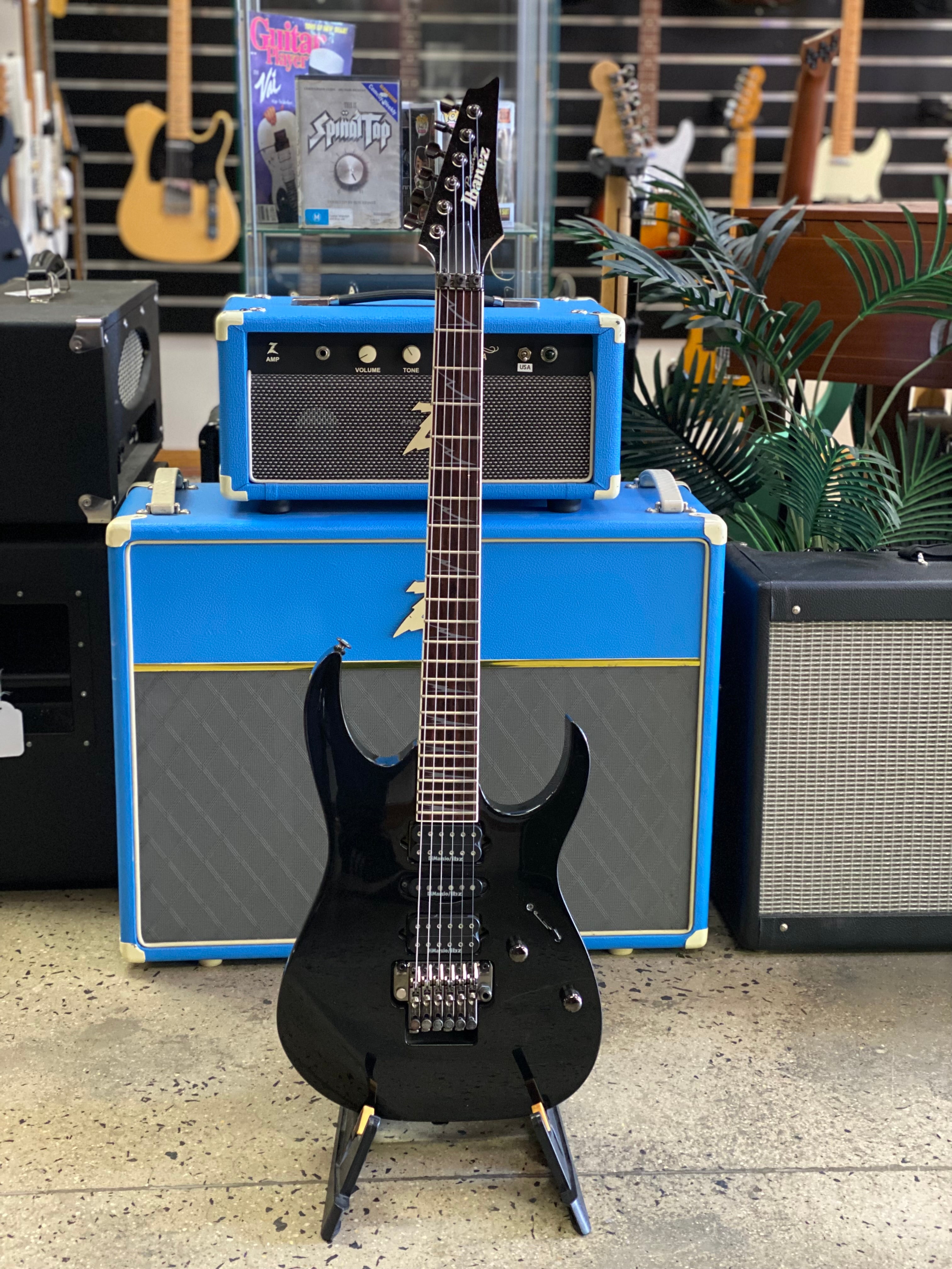 Ibanez RG2670Z 2008 Prestige MIJ Galaxy Black W/case ***Pre Loved*** – A&B  Musical Instruments