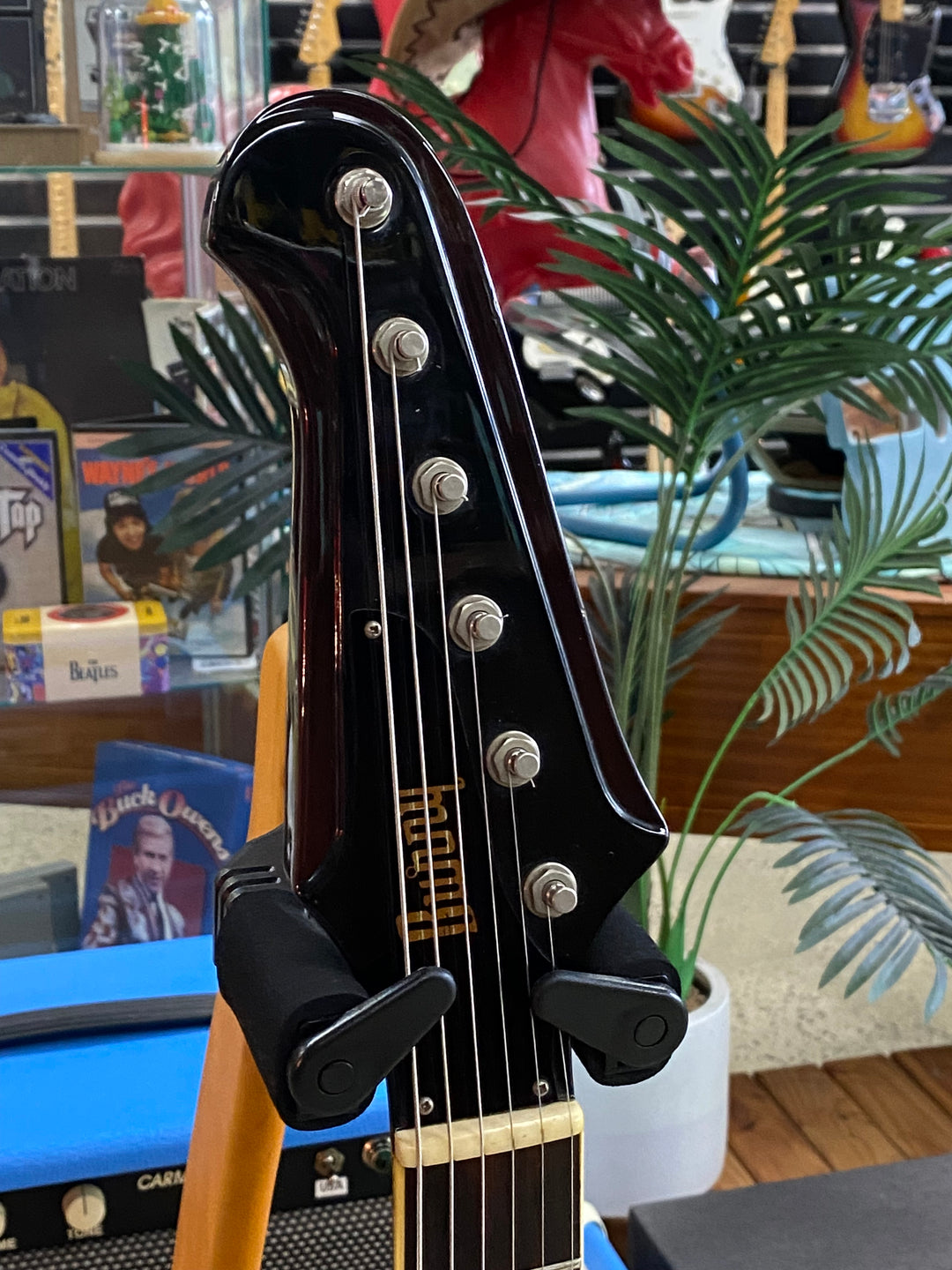 Burny 1990 MIJ RFB-90 *modded* w/bag | Sunburst ***pre loved***