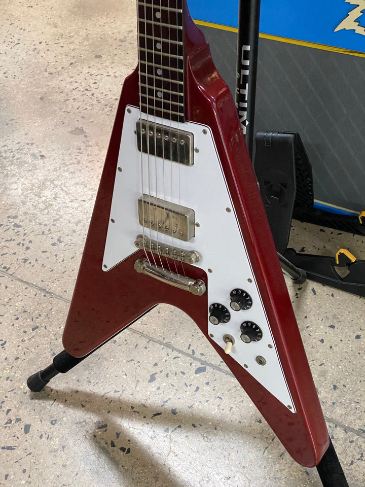 Greco MIJ 1980 FV600 Flying V Cherry W/bag ***Pre Loved***