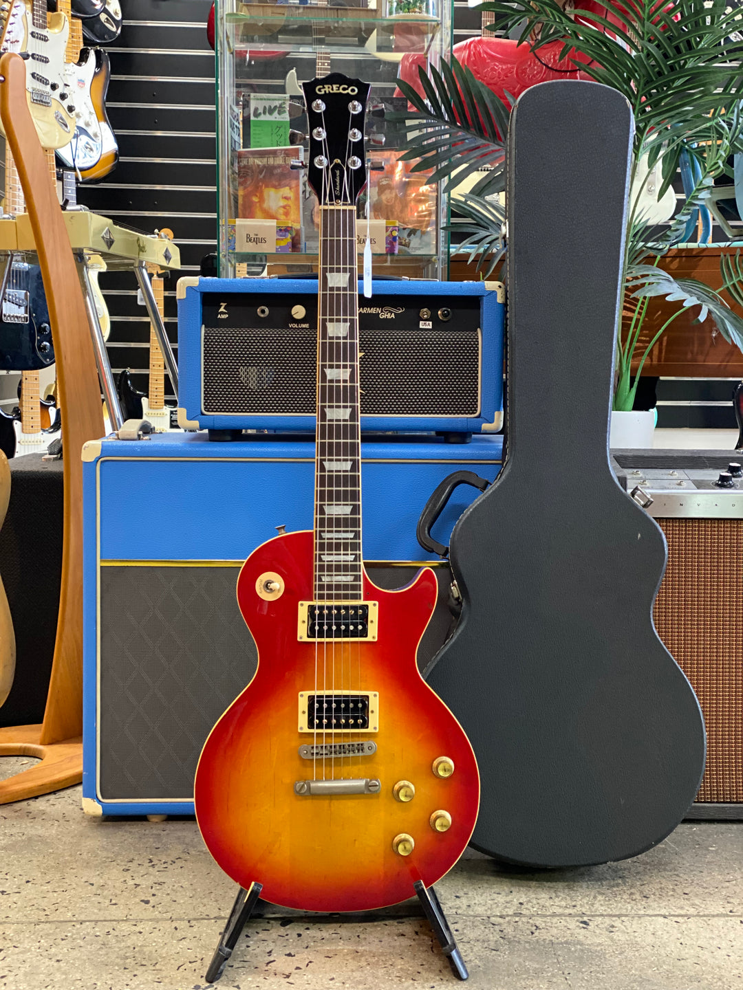Greco 1979 EG Model w U-3000 Pickups wcase | Sunburst ***pre loved***