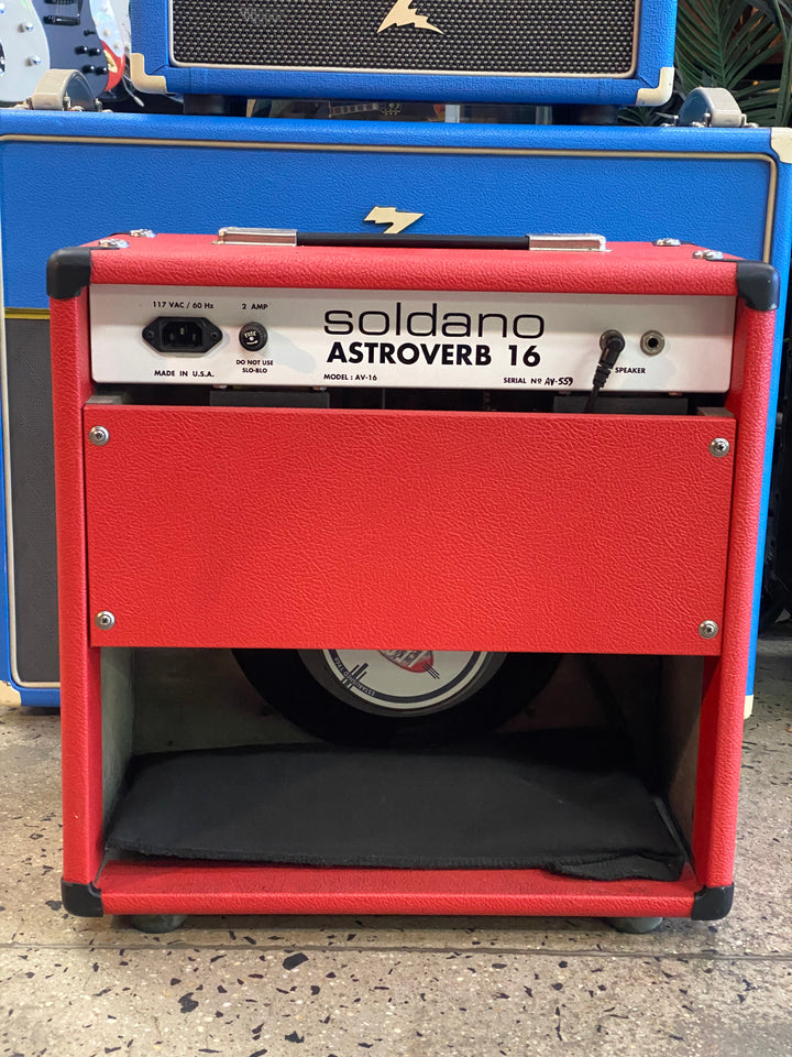 Soldano USA AV-16 Astroverb 16 20W Tube Combo 110V ***Pre Loved***