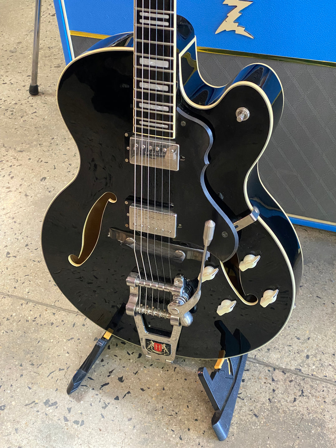 Hagstrom 2009 HJ500 *modded* | Black ***pre loved***