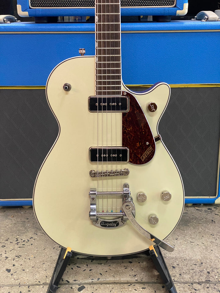 Gretsch G5210T-P90 Electromatic Jet Single-Cut with Bigsby Vintage White ***Pre Loved***