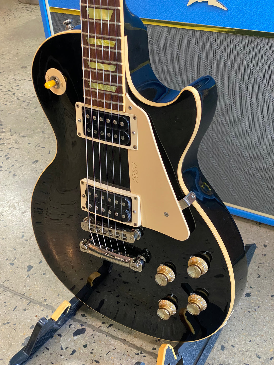 Gibson USA 2007 Les Paul Classic 1960 RI w/case | Ebony ***pre loved***