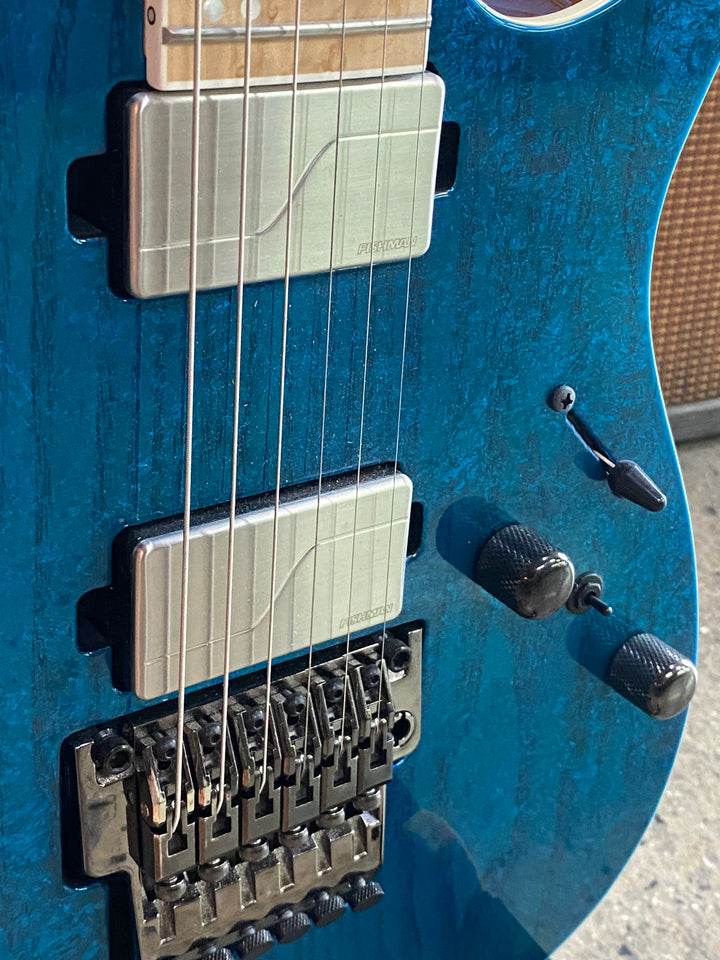 Ibanez Made In Japan RG5120M FCN Prestige Frozen Ocean W/Case ***Pre Loved***