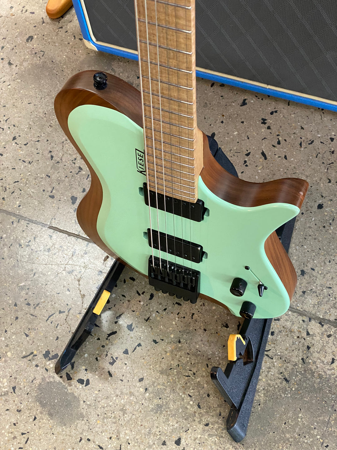 Kiesel Guitars Headless Z2 w/bag | Surf Green ***pre loved***