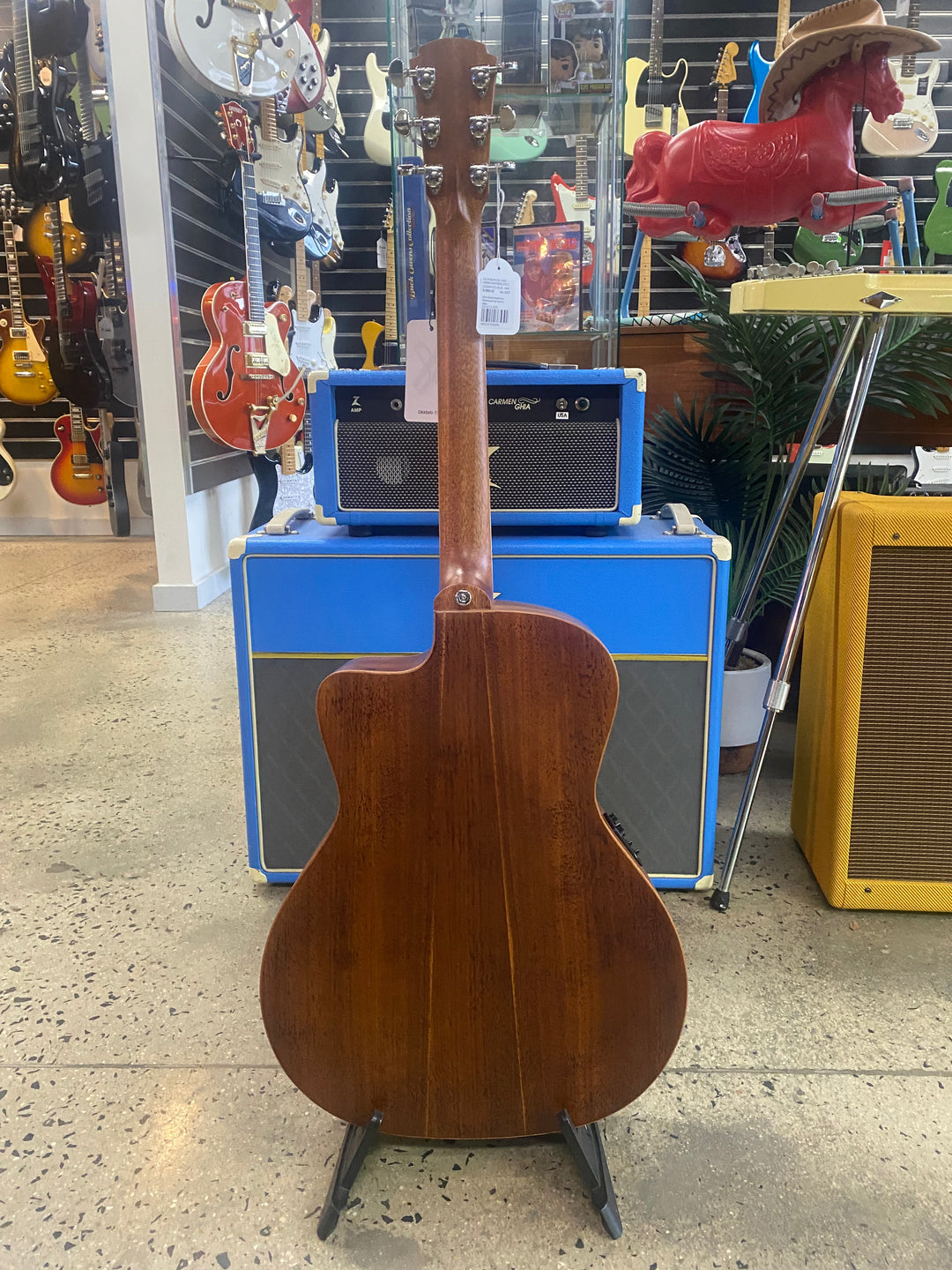 Cole Clark Studio SAN1EC Grand Auditorium Blackwood top back & sides