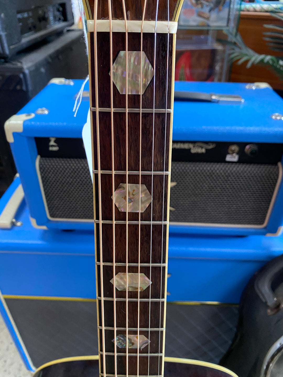 Morris MIJ TF-805 Dreadnought Acoustic guitar Natural W/case ***Pre-Loved***
