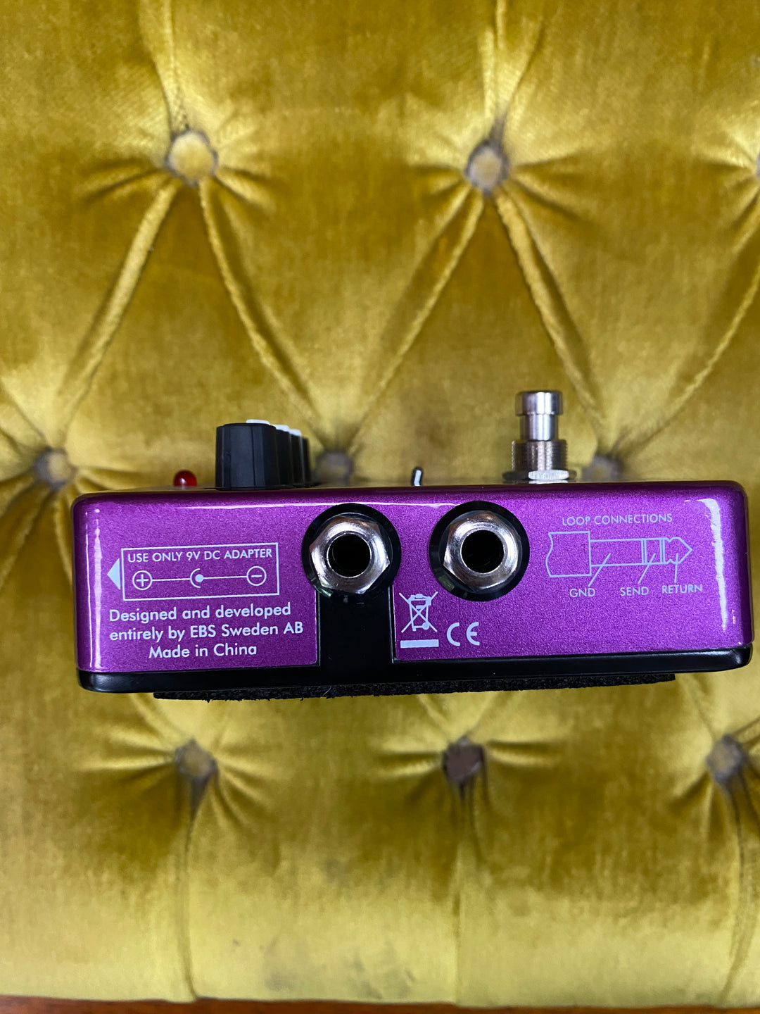 EBS Pedals Billy Sheehan Signature Bass Drive Pedal ***pre loved***