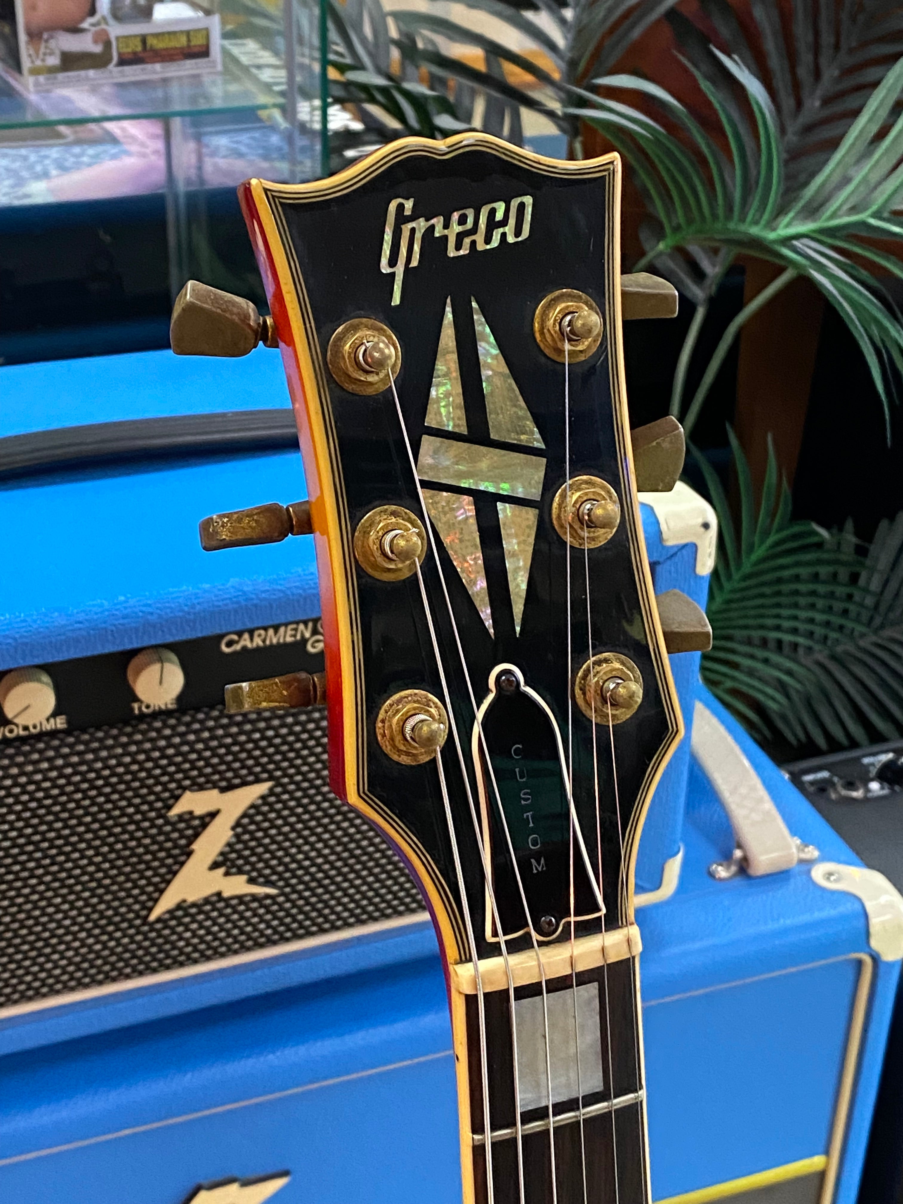 Greco 1979 MIJ EG-600 Budokan Custom 3 Pickup Sunburst