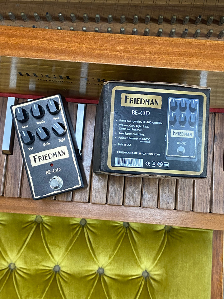 Friedman BE-OD Overdrive Pedal w/box ***pre loved***
