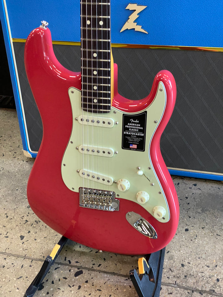 Fender American Pro Classic Strat Rosewood F/Board | Faded Dakota Red