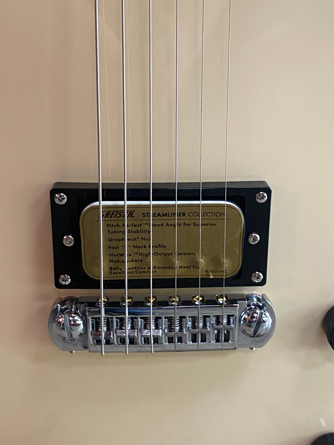 Gretsch Streamliner Jet 1 Pickup | Vintage White