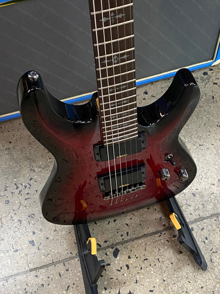 Schecter Demon-6 | Crimson Red Burst