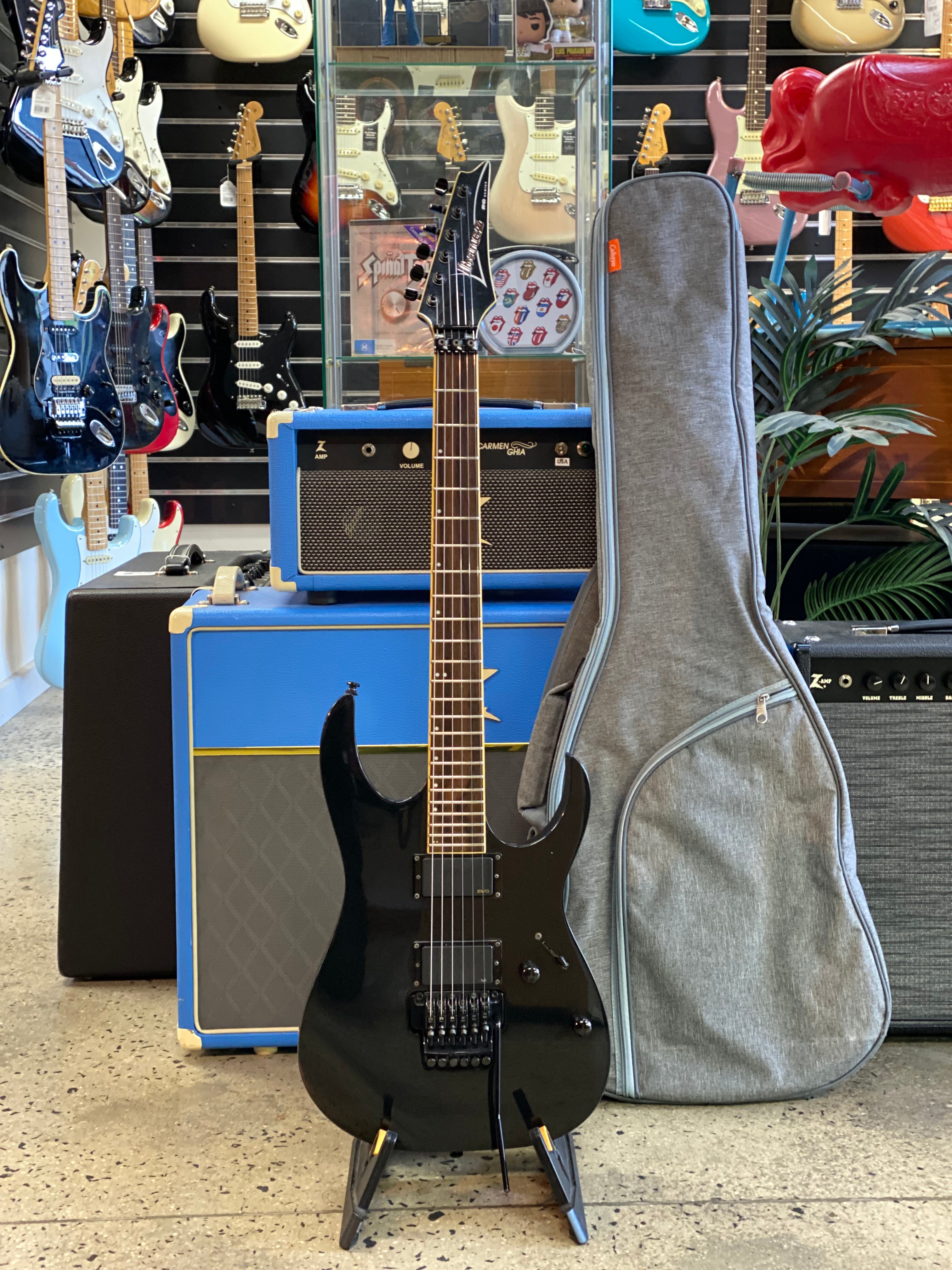 Ibanez RGT6EX2 Electric Guitar Black Used From Japan with