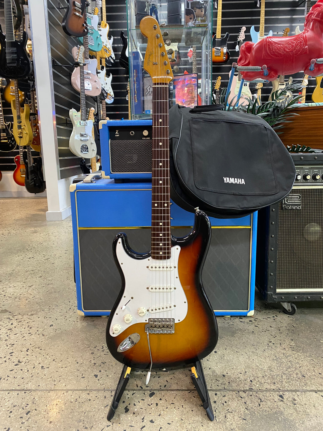Fender CIJ 2007-08 Stratocaster Left Hand w/bag | Sunburst ***Pre Loved***