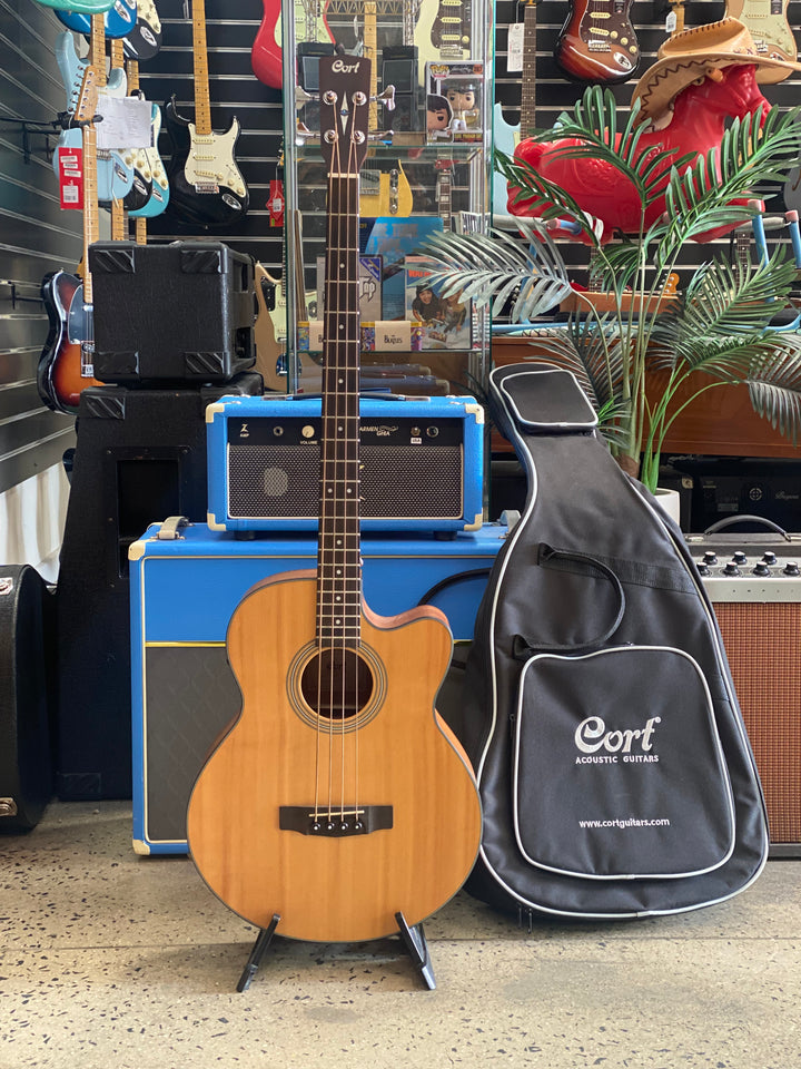Cort SJB5F Acoustic Bass w/bag ***pre loved***