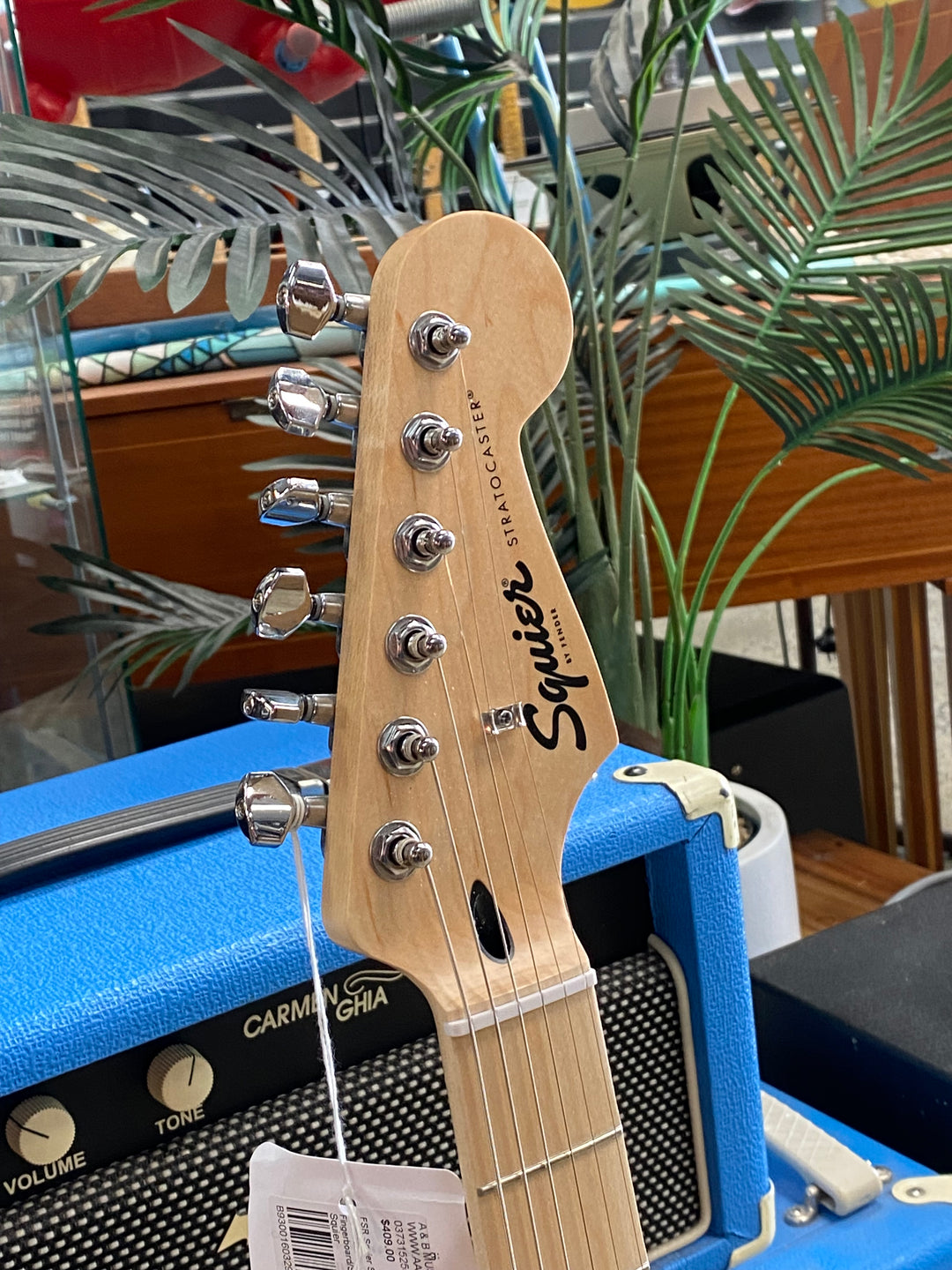 Squier FSR Sonic Stratocaster | Surf Green