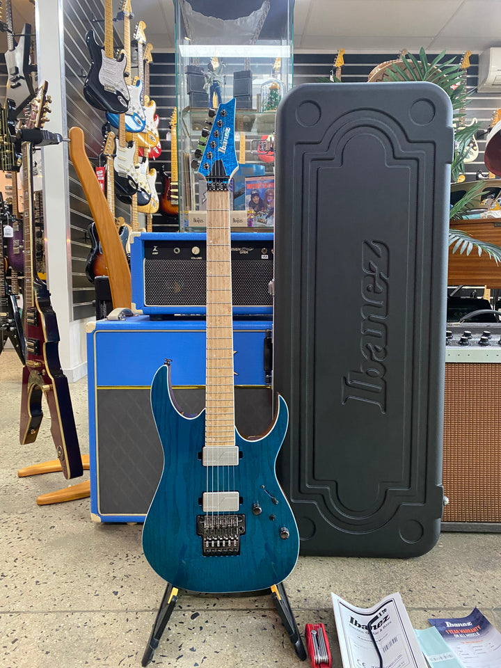 Ibanez Made In Japan RG5120M FCN Prestige Frozen Ocean W/Case ***Pre Loved***