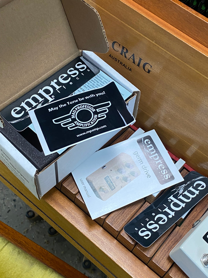 Empress Effects Germ Drive Guitar Effects Pedal W/box ***Pre Loved***