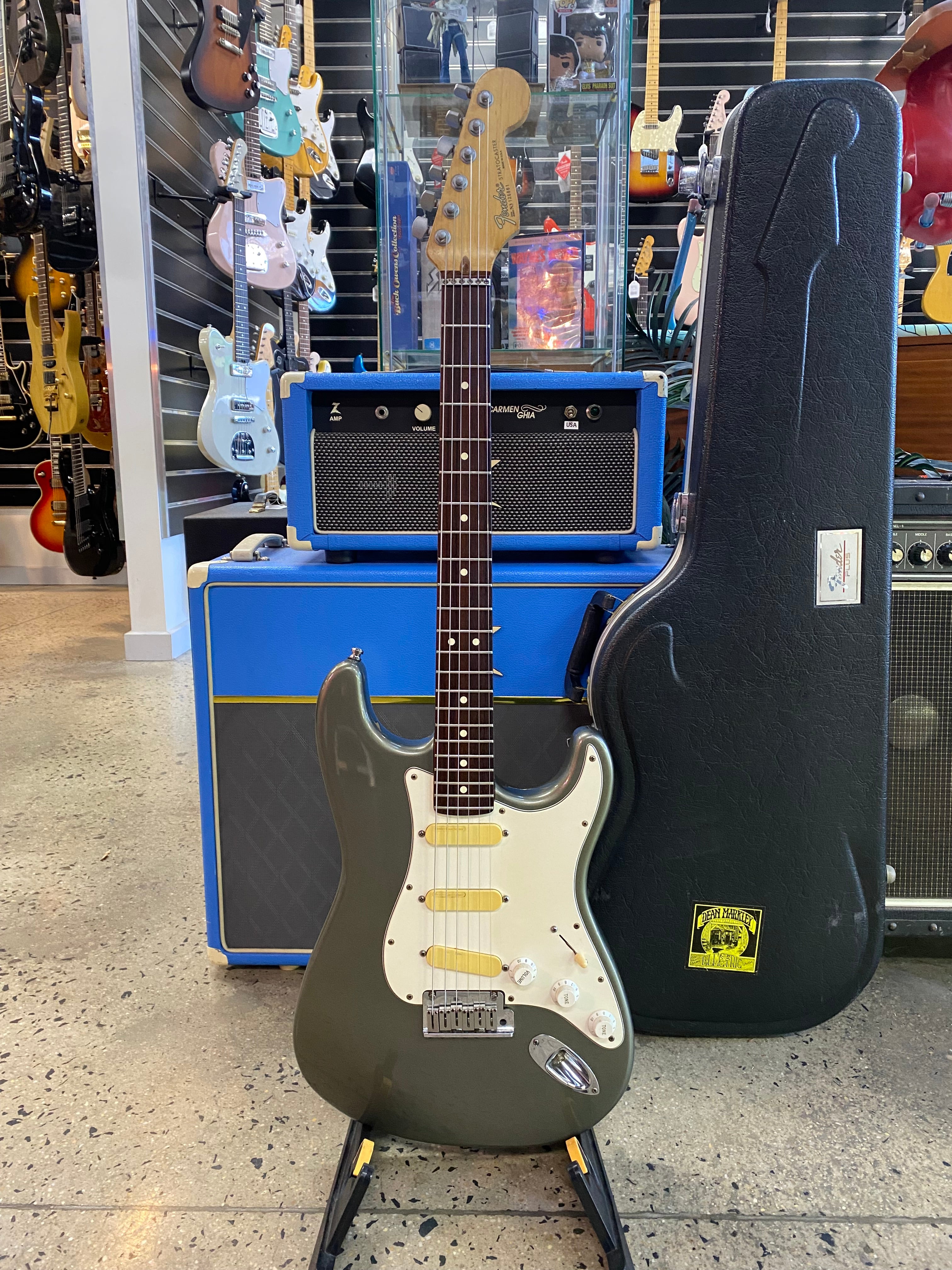 Fender USA 1993 Stratocaster Plus w/case | Pewter ***Pre Loved