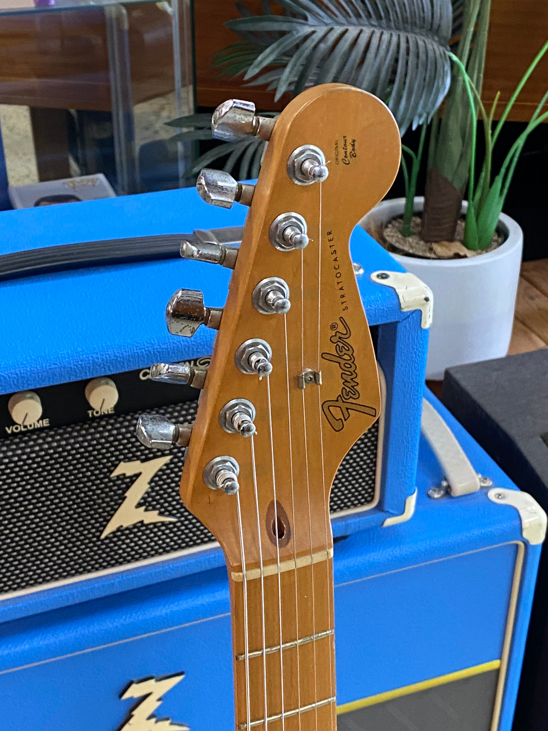 Fender 1989 American Standard Strat 'Hector Montes' w/bag ***pre loved***