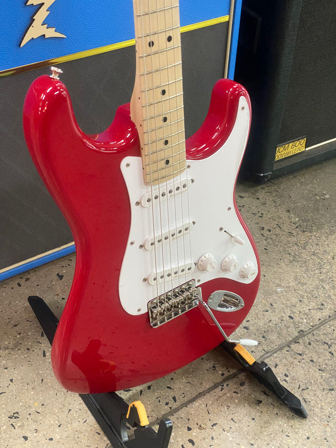 Fender USA Eric Clapton Stratocaster Maple Fingerboard Torino Red W/case ***Pre Loved***