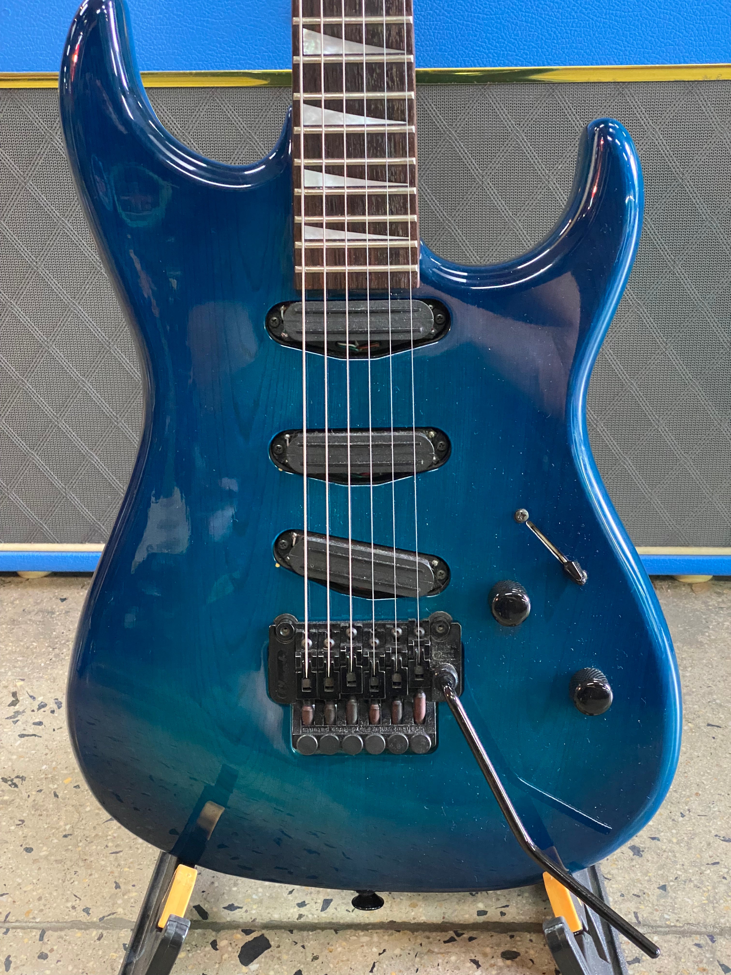 Charvel by Jackson Early 90s ARK AR110-SSS | Blue ***pre loved