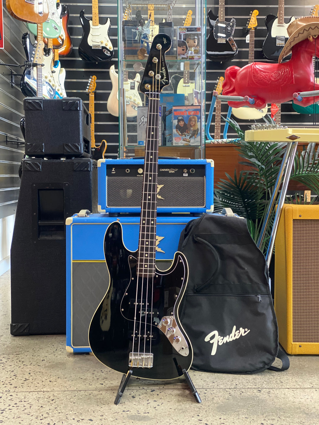 Fender CIJ 2004-05 Aerodyne Jazz Bass w/bag | Black ***pre loved***