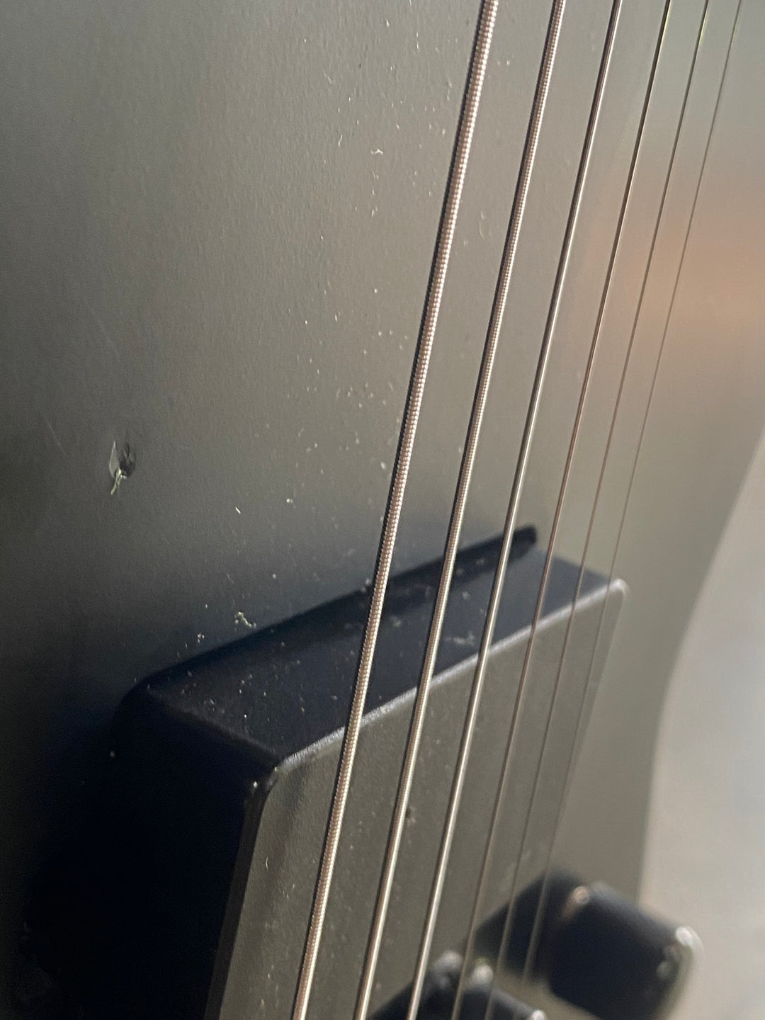 LTD EX MIK Black Metal Electric Guitar Black Satin W/case ***Pre Loved***