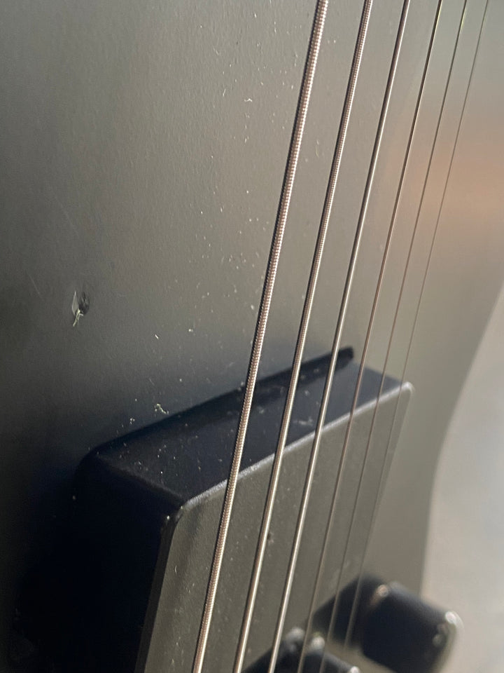 LTD EX MIK Black Metal Electric Guitar Black Satin W/case ***Pre Loved***