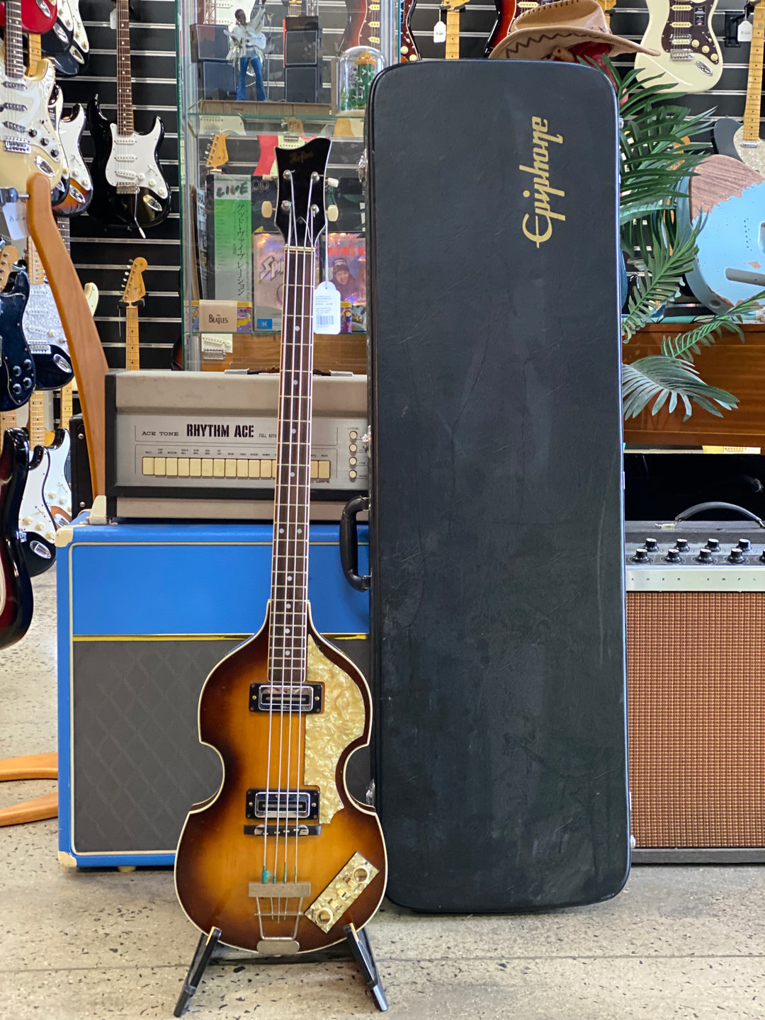 Hofner 1970 500/1 Violin Bass w/case | Sunburst **pre loved***