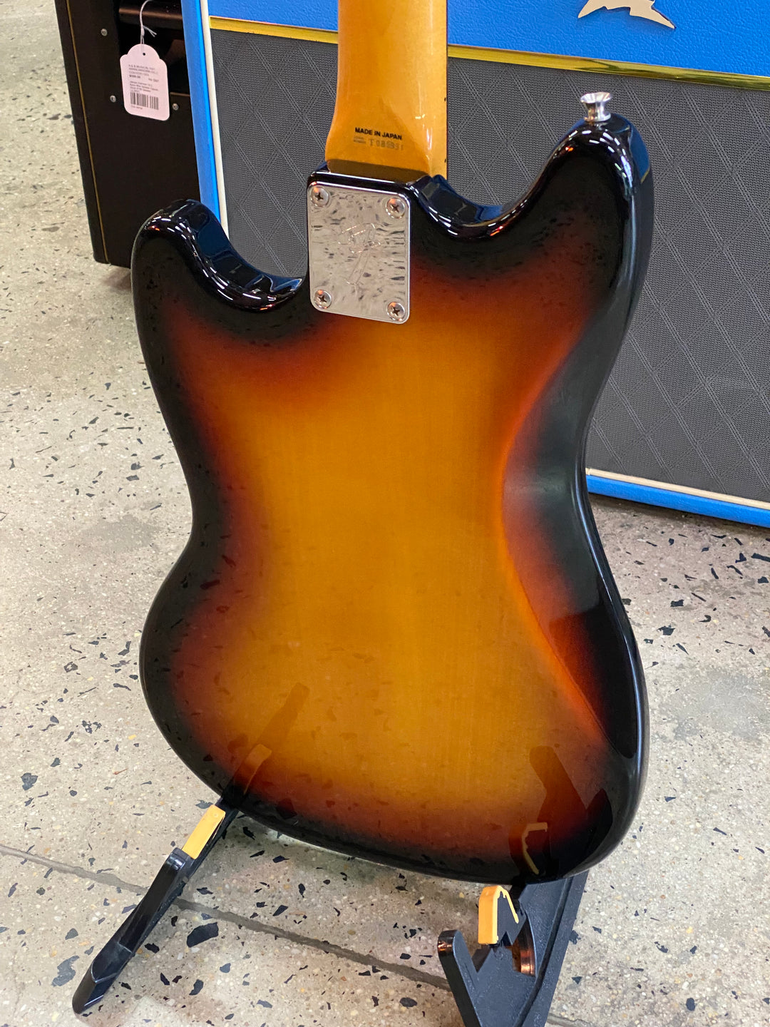 Fender '94-95 MIJ Mustang 3 tone sunburst W/bag ***Pre Loved***